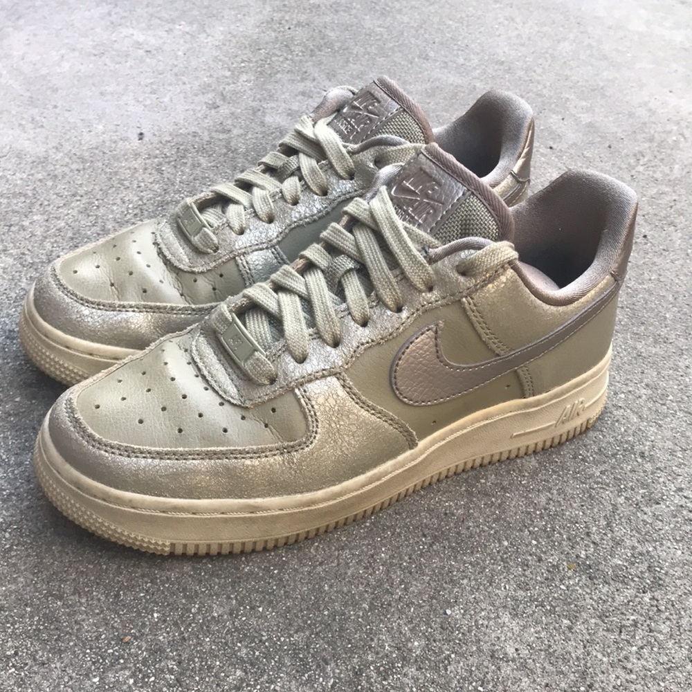 nike air forces sage green
